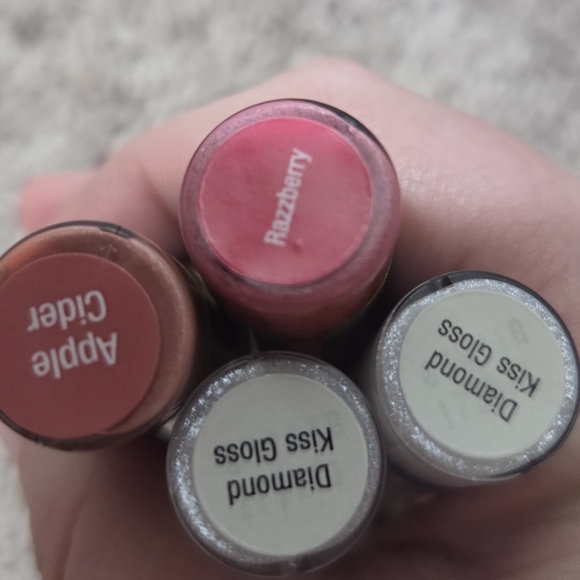 Set of 4 NEW Sealed Lipsense Diamond Kiss, Razzberry, Apple Cider Glosses - Picture 4 of 4